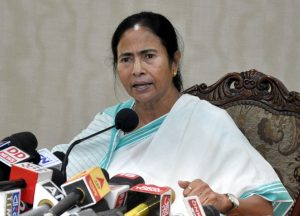 With large parts of West Bengal waiting to explode, CM Mamata Banerjee has much to worry about. Photo: UNI