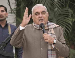 Former Haryana CM Bhupinder Singh Hooda. Photo: UNI