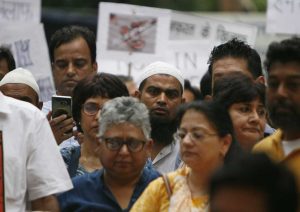 The protest made headlines around the country and even in the foreign press. Photo: Anil Shakya