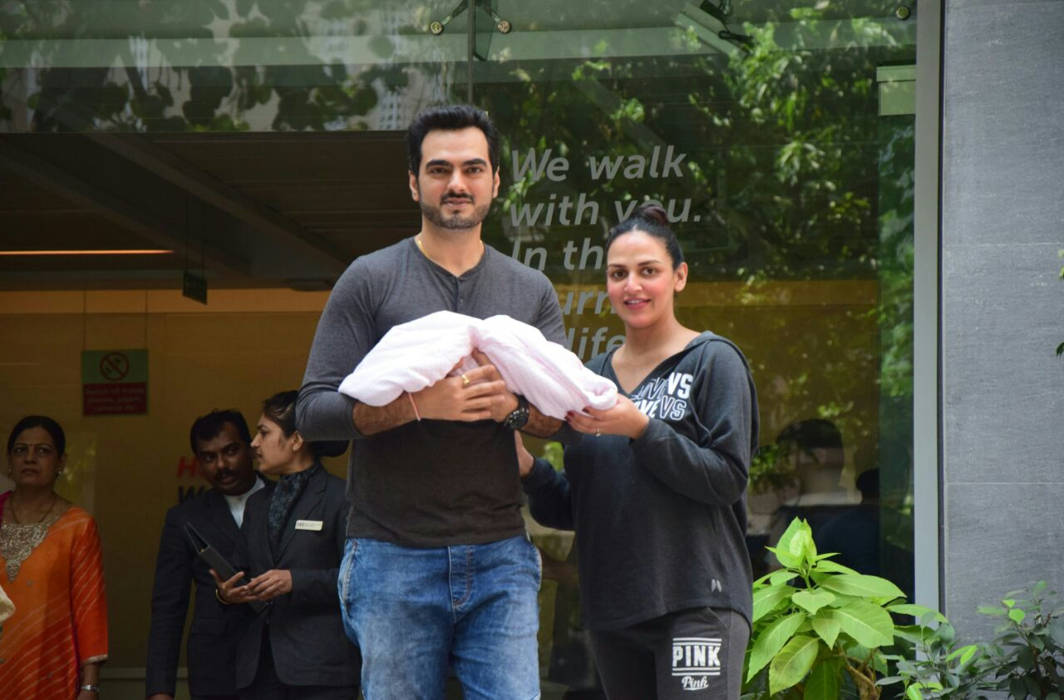 1064px x 700px - Esha Deol and Bharat Takhtani welcome their baby girl, name her Miraya -  APN Live