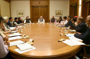 Cabinet Meeting with PM Modi