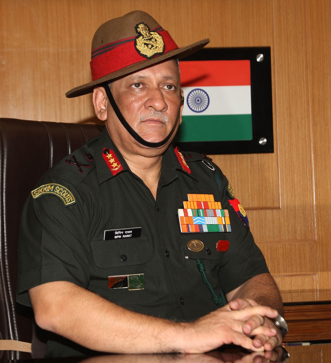 Chief of Army Chief designate Lt General Bipin Rawat. Photo: UNI