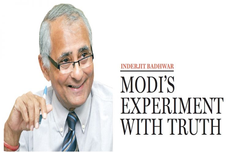 Modi’s Experiment with Truth
