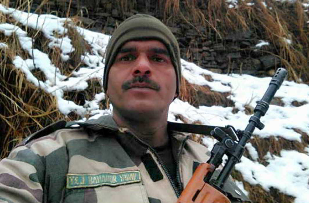BSF jawan Tej Bahadur Yadav