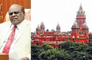 In 2015, Justice Karnan (left) accused the then Chief Justice of the Madras High Court Justice SK Kaul of harassing him because he was a Dalit