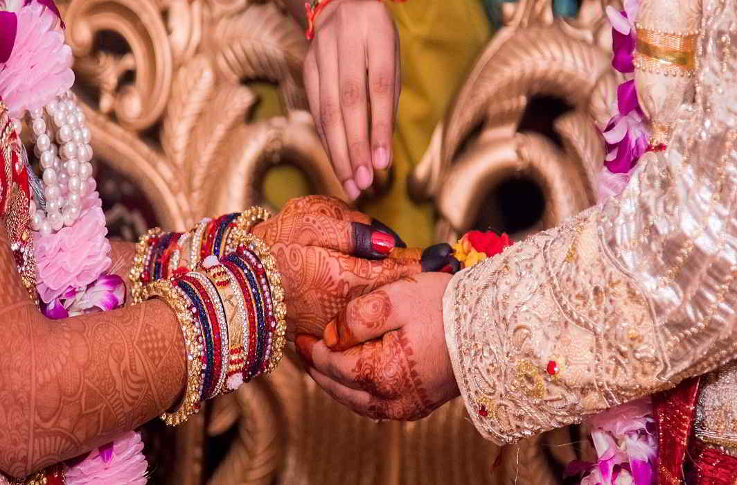 A typical Indian wedding ceremony