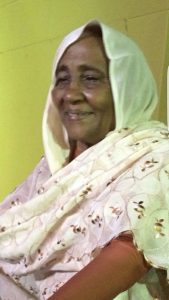Bumsur Zain, a Sudanese citizen, had planned to visit her daughter in the U.S. before the travel ban went into effect (Courtesy of Batoul Elamin)