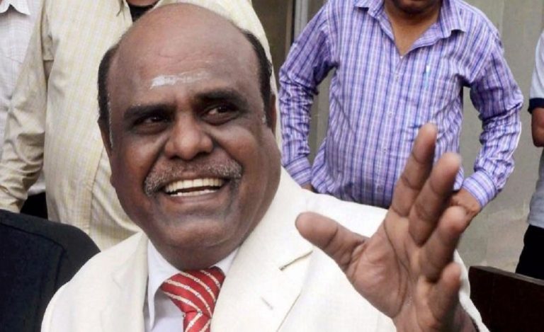 “I am fighting against corruption not judiciary,” says Justice Karnan in SC
