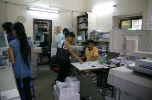 The Rameshwari Photocopy Shop in Delhi university was in the eye of a legal storm. Photo: Anil Shakya