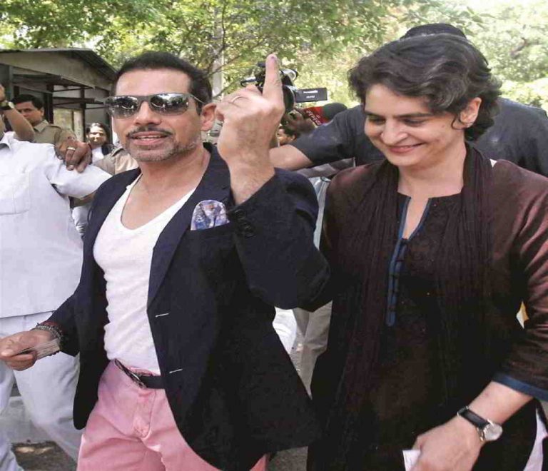 Priyanka Gandhi says funds for her land deals have no connection with Robert Vadra