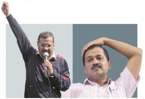 From emerging victorious in the 2015 assembly polls, Delhi CM Arvind Kejriwal is getting increasingly isolated. Photos: UNI