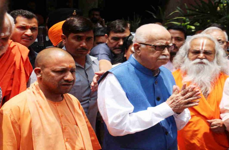 Even in visiting the Ram temple, Yogi keeps to a legal political agenda