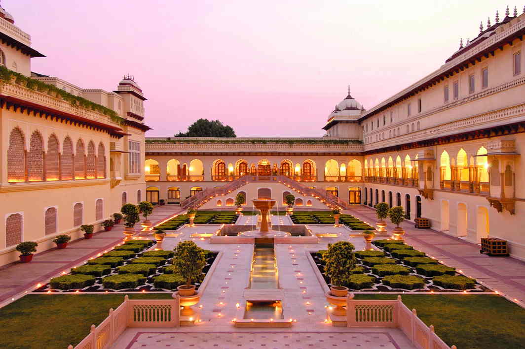 At the centre of the feud is the magnificent Rambagh Palace. Photo: taj.tajhotels.com