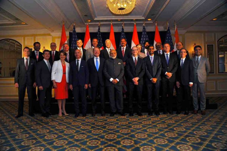PM Modi meets 20 American CEOs in US, assures a business-friendly environment