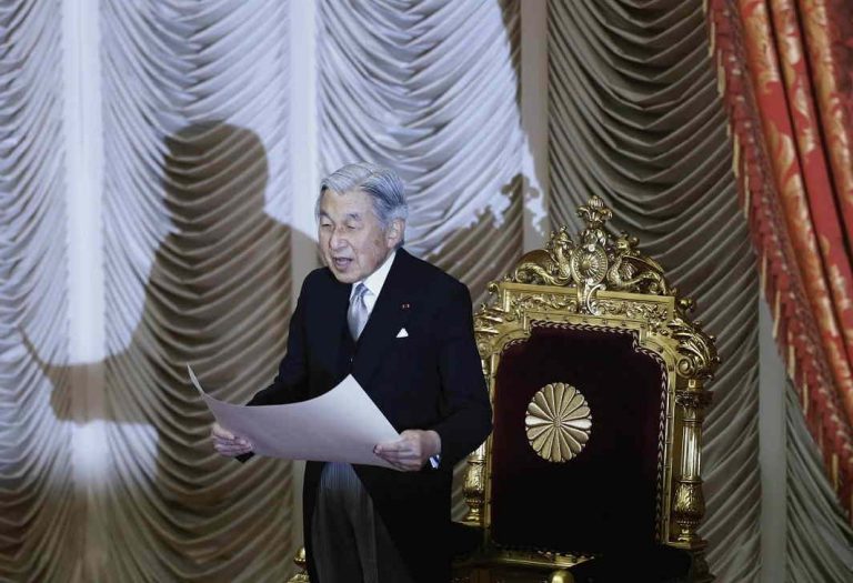 Japan frames new law to allow Emperor Akihito to abdicate