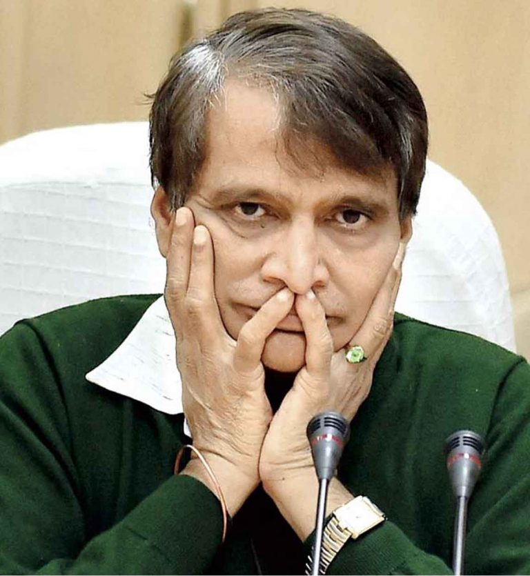 Railway Minister Suresh Prabhu owns responsibility for train mishaps, meets PM; PM says ‘Wait’