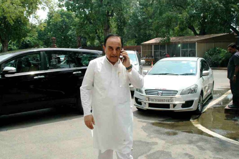 Swamy claims Sunanda Pushkar’s son in the case because of property