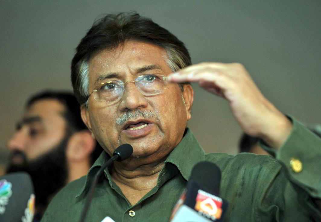 Musharraf also claimed that the assassination of Benazir Bhutto was carried out in collusion with a ‘senior and important public figure in Afghanistan’, who he refused to name. Photo: UNI