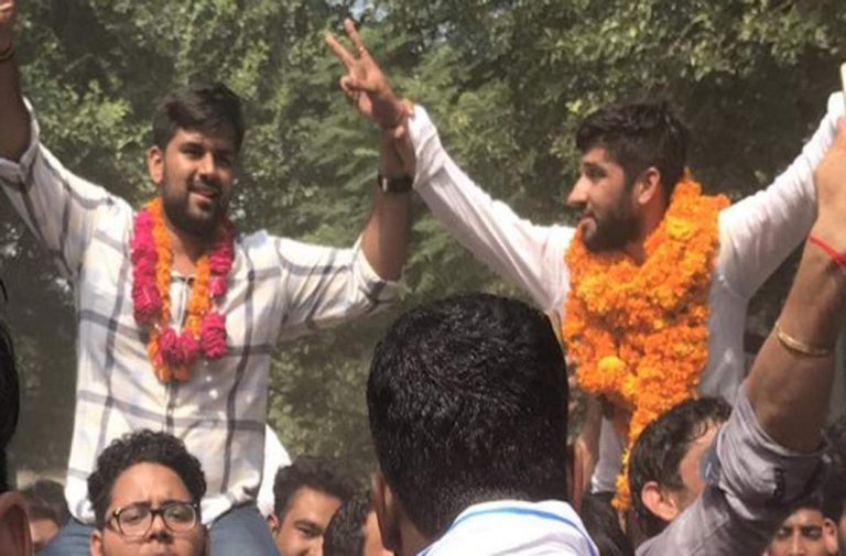 Once-rejected NSUI’s Tuseed becomes DUSU president, ABVP gets secy post