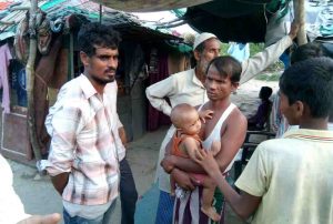 Rohingyas in New Delhi. Photo: Anil Shakya
