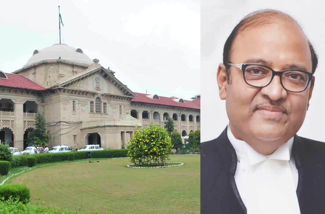 (L-R) Allahabad High Court; chief justice Dilip Babasaheb Bhosale