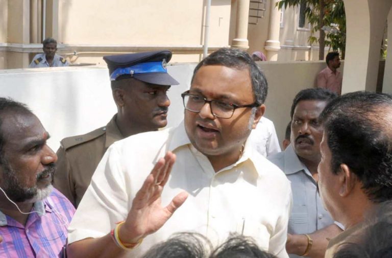 Karti Chidambaram allowed to travel abroad by SC