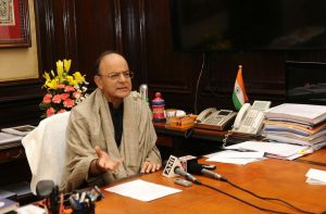 The Union Minister for Finance and Corporate Affairs, Arun Jaitley making a statement about the provision of financial resolution and deposit Insurance bill 2017, regarding protecting the interest of depositors and removing any misgivings in this regards, in New Delhi on December 11, 2017/Photo: PIB