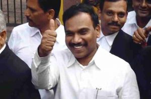 Former telecom minister A Raja (file picture)
