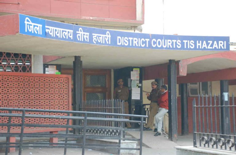 Under-trial shot at by minor outside Tis Hazari court
