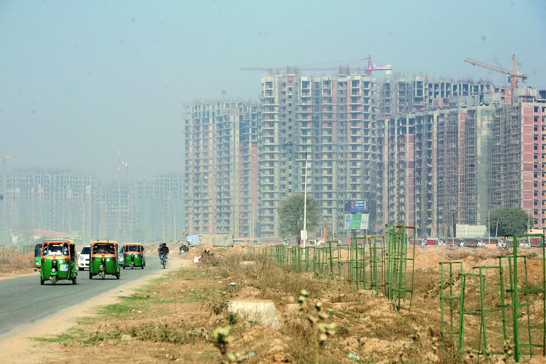 An under-construction project in Greater Noida, Uttar Pradesh/Photo: Anil Shakya
