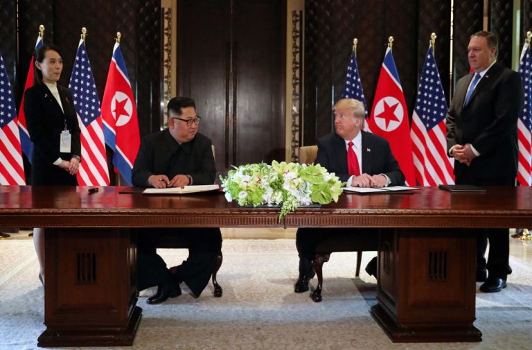 Trump, Kim sign treaty, Kim promises complete denuclearisation of Korean Peninsula