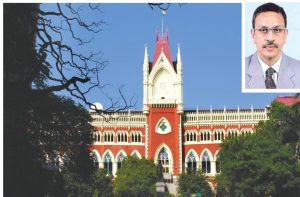 Calcutta High Court; (inset) Justice Sabyasachi Bhattacharya