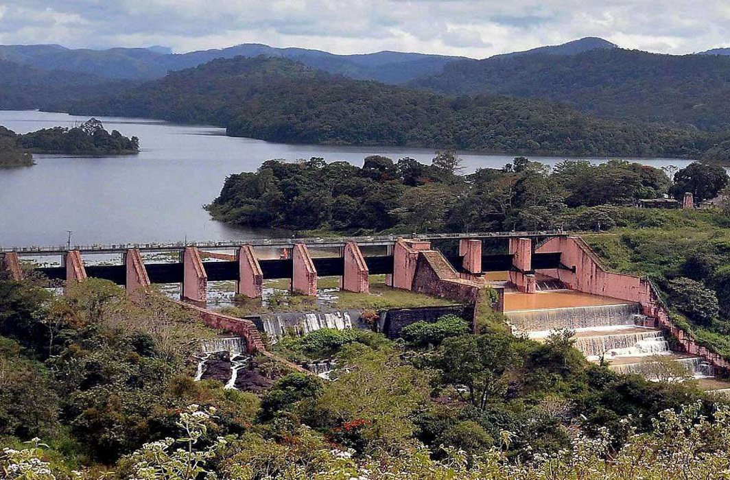 The 100-year-old Mullaperiyar dam is located near the Tamil Nadu-Kerala border