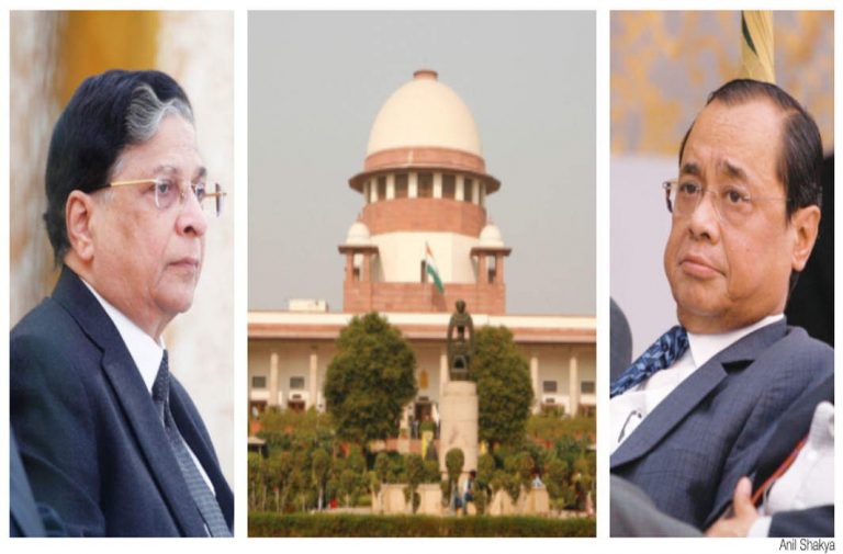 CJI Misra formally recommends Justice Gogoi as his next successor
