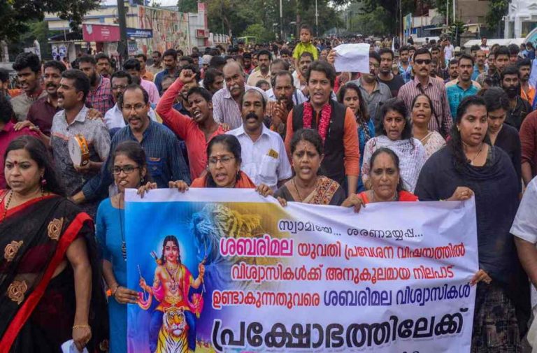 Widespread protests notwithstanding, Kerala will not challenge Sabarimala verdict