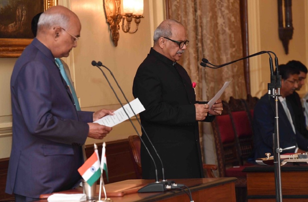 Justice Pinaki Ghose takes oath as first Lokpal of India