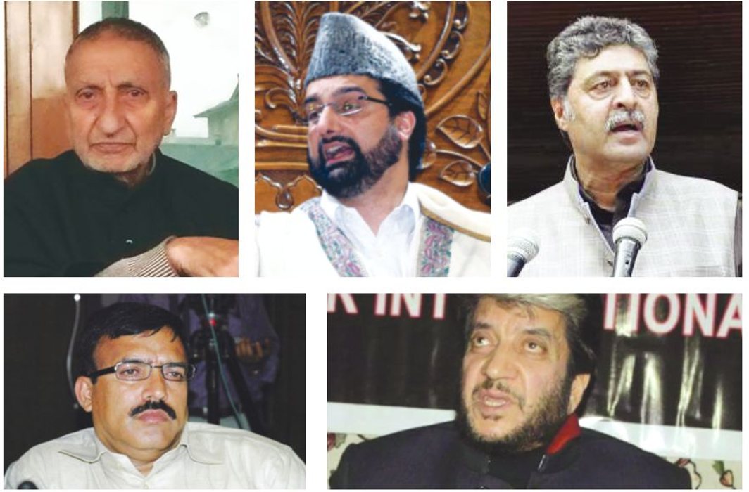 The five separatist leaders—Abdul Gani Bhat, Mirwaiz Umar Farooq, Bilal Lone, Shabir Shah and  Hashim Qureshi—whose security was withdrawn three days after the Pulwama killings