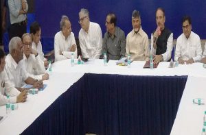 Opposition parties in a meeting (representative image)