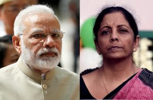 Narendra Modi & Nirmala Sitharaman