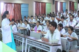 Junior doctors attending a class in a medical college/Photo: mciindia.org