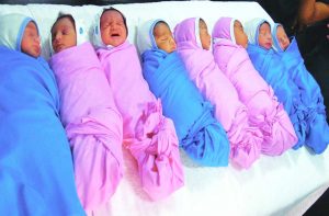 IVF babies at a fertility clinic. The ICMR has issued closure notice to the Ahalya IVF clinic/Photo: UNI