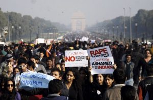 Protest against Delhi rape case