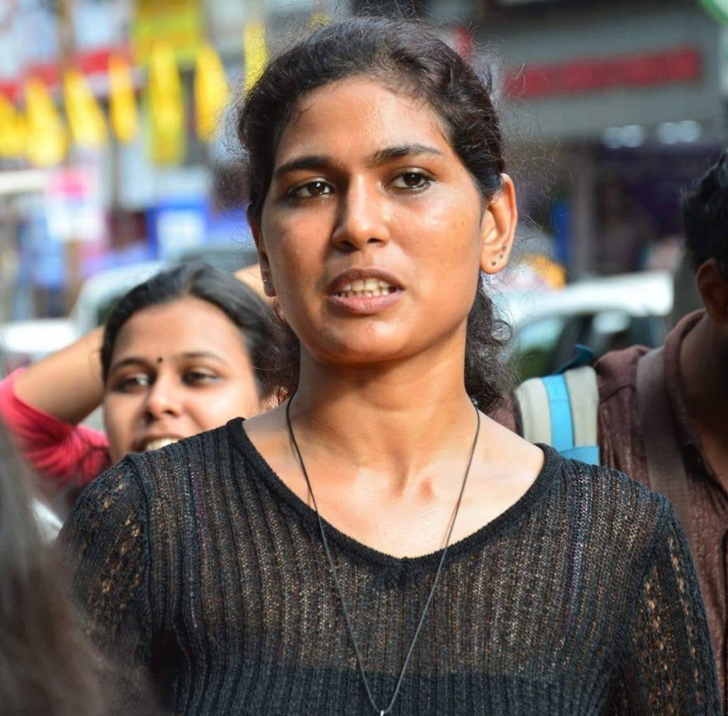 Kerala activist Rehana Fathima