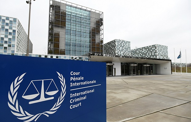 The International Criminal Court building is seen in The Hague