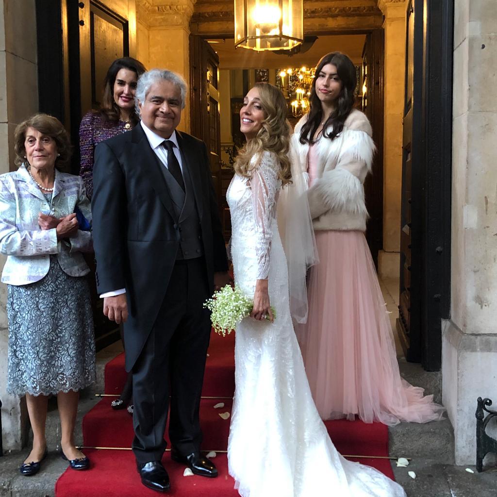 Harish Salve gets married to Caroline Brassard