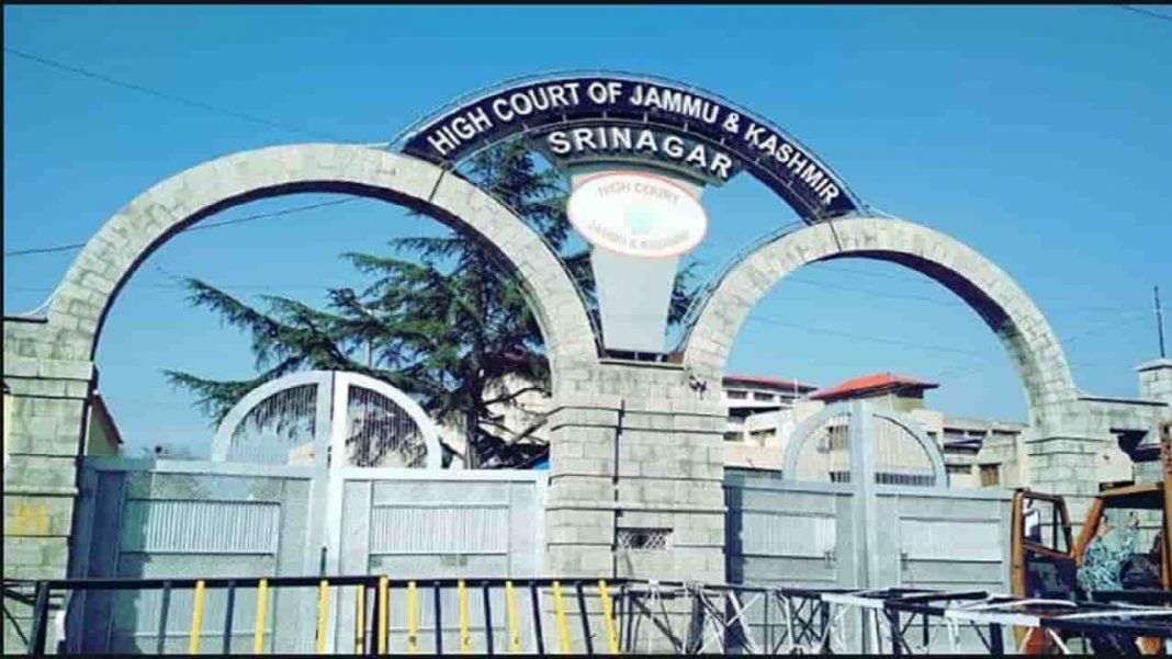 Jammu And Kashmir High Court-min