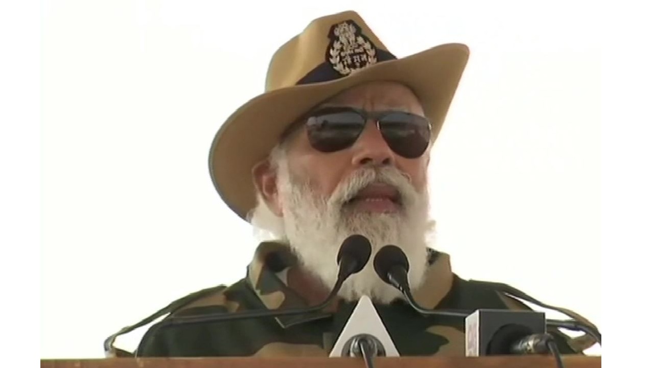 Modi Wearing Indian Army Uniform Is A Punishable Offence