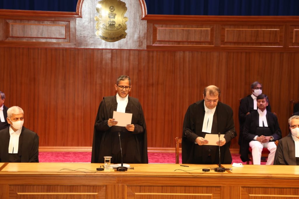 Newly appointed Judge Justice Jamshed Burjor Pardiwala