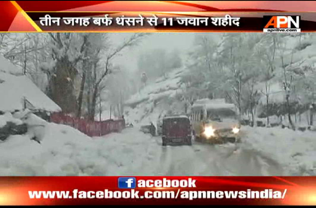 Indian soldiers killed, after avalanches hits army post in Gurez, J&K