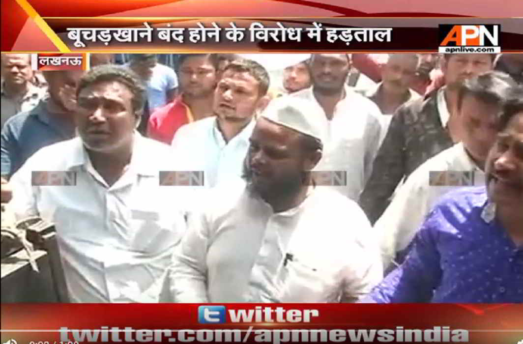 Meat sellers in Uttar Pradesh go on strike